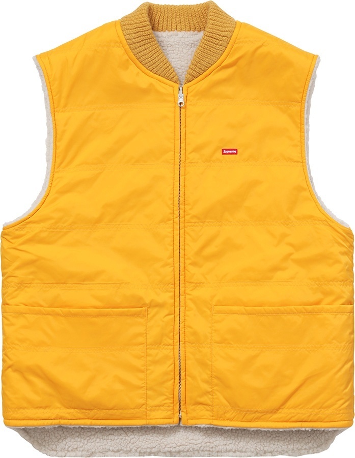 Sherpa Fleece Reversible Work Vest view 5